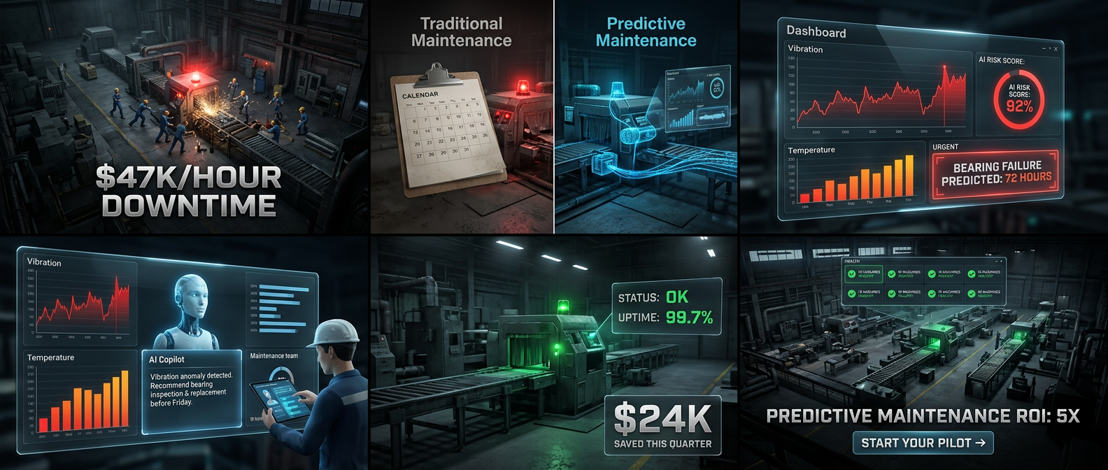 Leucistic predictive maintenance showcase